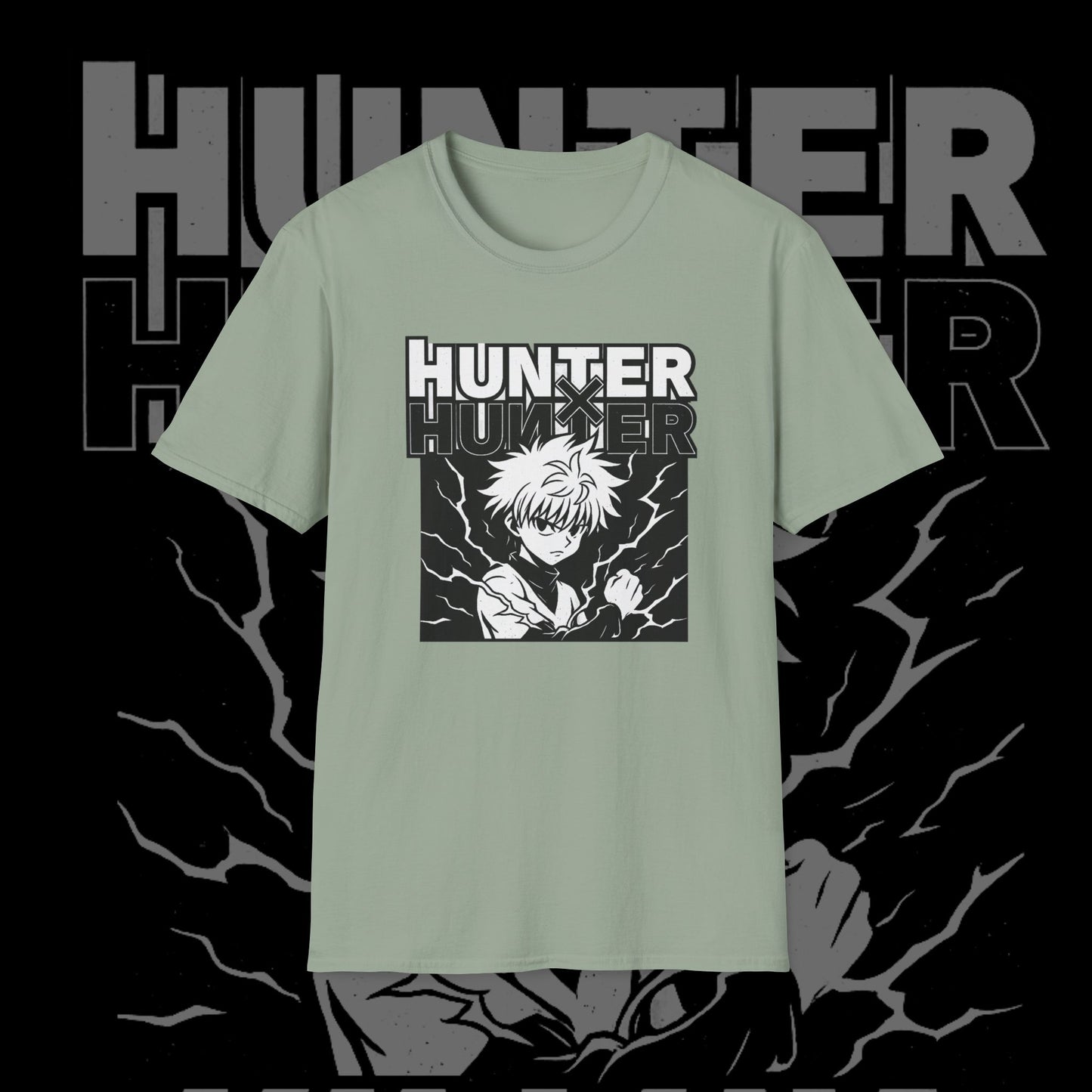 Hunter x Hunter Anime Inspired- Killua Lightning T-Shirt