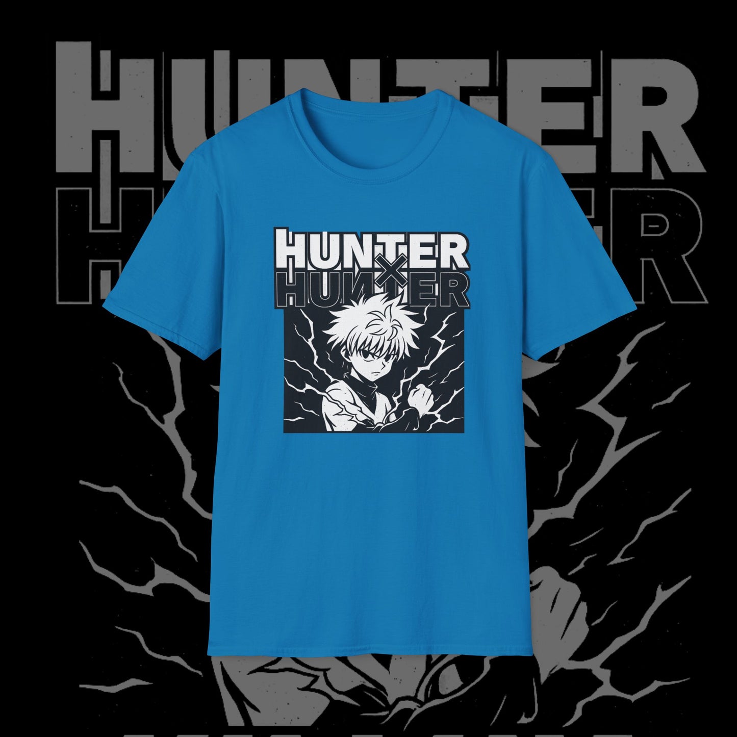 Hunter x Hunter Anime Inspired- Killua Lightning T-Shirt