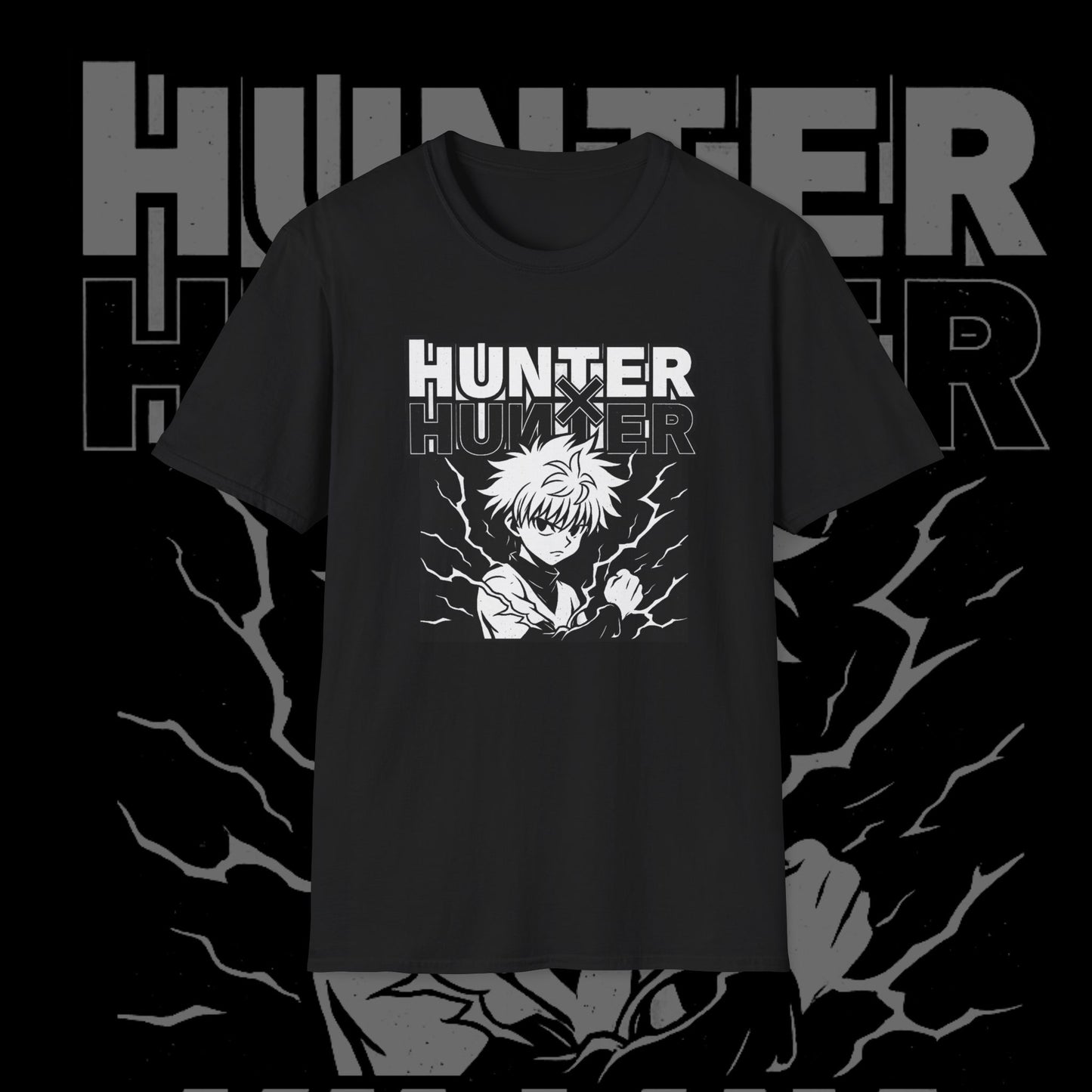 Hunter x Hunter Anime Inspired- Killua Lightning T-Shirt