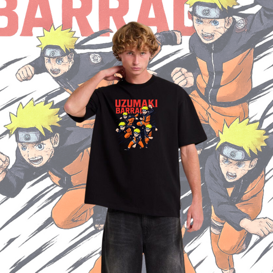 Uzumaki Barrage Inspired T-shirt for Anime Fans