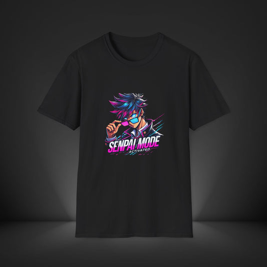 Anime Fan Unisex T-Shirt - Senpai Mode Activated Design